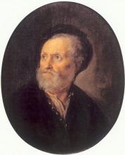 Репродукция картины "bust of a man" художника "доу герард"