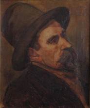 Репродукция картины "portrait of christian leibbrandt" художника "дусбург тео ван"