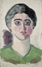 Картина "portrait of lena milius" художника "дусбург тео ван"
