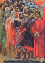 Копия картины "pilate washes his hands" художника "дуччо"