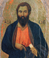 Копия картины "apostle jacob" художника "дуччо"