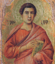 Репродукция картины "apostle philip" художника "дуччо"