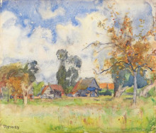 Картина "autumn afternoon" художника "дэвис дэвид"