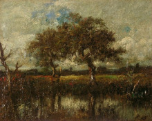 Картина "untitled (landscape)" художника "дюпре жюль"