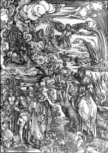 Копия картины "вавилонская блудница" художника "дюрер альбрехт"