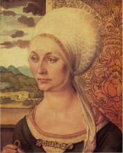 Картина "портрет элисбет тухер" художника "дюрер альбрехт"