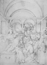 Копия картины "коронование терновым венцом" художника "дюрер альбрехт"