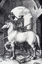 Копия картины "маленькая лошадь" художника "дюрер альбрехт"
