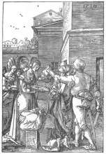 Картина "обезглавливание иоанна крестителя" художника "дюрер альбрехт"