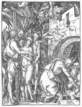 Копия картины "христос в чистилище" художника "дюрер альбрехт"