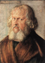 Копия картины "портрет иеронимуса хольцшуера" художника "дюрер альбрехт"