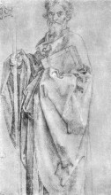Копия картины "апостол варфоломей" художника "дюрер альбрехт"
