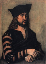 Репродукция картины "портрет фридриха мудрого, курфюрста саксонии" художника "дюрер альбрехт"