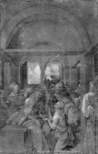 Копия картины "христос коронован терновым венцом" художника "дюрер альбрехт"