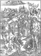 Копия картины "мученичество св. себастьяна" художника "дюрер альбрехт"