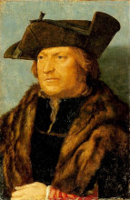 Картина "портрет мужчины" художника "дюрер альбрехт"