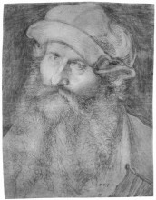 Копия картины "портрет мужчины (джон штабиус)" художника "дюрер альбрехт"