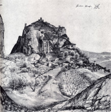 Копия картины "цитадель арко в южном тироле" художника "дюрер альбрехт"