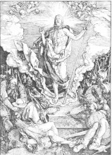 Копия картины "воскресение христово" художника "дюрер альбрехт"