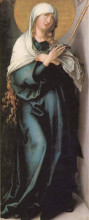 Копия картины "печали" художника "дюрер альбрехт"