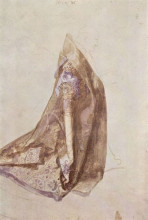 Репродукция картины "папская мантия" художника "дюрер альбрехт"