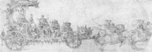 Копия картины "маленькая колесница" художника "дюрер альбрехт"