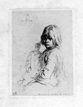 Копия картины "marie jacque" художника "жак шарль эмиль"