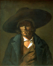 Картина "portrait of a man, the vendean" художника "жерико теодор"