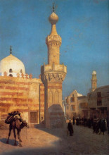 Копия картины "a view of cairo" художника "жером жан-леон"