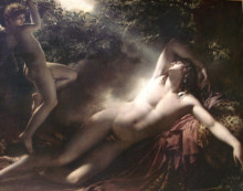Картина "the sleep of endymion" художника "жироде-триозон анн-луи"