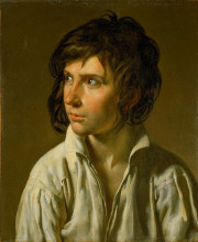 Картина "portrait of a youth" художника "жироде-триозон анн-луи"