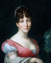 Копия картины "hortense de beauharnais" художника "жироде-триозон анн-луи"