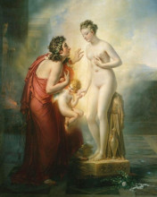 Картина "pygmalion et galat&#233;e" художника "жироде-триозон анн-луи"