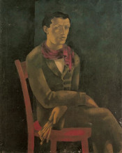 Репродукция картины "self-portrait" художника "зак евгений савельевич"