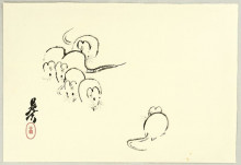 Копия картины "white rats" художника "зешин шибата"