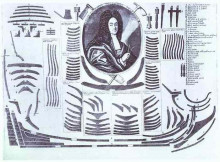 Копия картины "portrait of i. m. golovin" художника "зубов алексей"