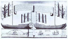 Репродукция картины "boat of peter i" художника "зубов алексей"