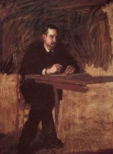 Копия картины "portrait of professor william d. marks" художника "икинс томас"