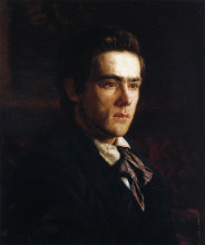 Копия картины "portrait of samuel murray" художника "икинс томас"