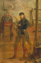 Картина "portrait of frank hamilton cushing" художника "икинс томас"