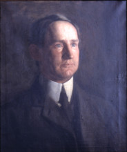 Репродукция картины "portrait of frank lindsay greenwalt" художника "икинс томас"