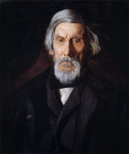 Копия картины "portrait of william h. macdowell" художника "икинс томас"