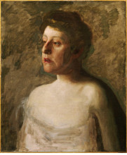 Копия картины "portrait of mrs. w.h. bowden" художника "икинс томас"