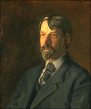 Репродукция картины "portrait of dr. albert c getchell" художника "икинс томас"