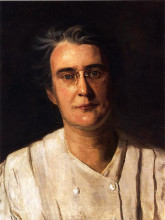 Картина "portrait of lucy langdon williams wilson" художника "икинс томас"