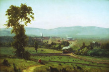 Копия картины "the lackawanna valley" художника "иннесс джордж"
