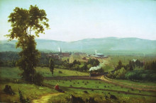 Картина "the lackawanna valley" художника "иннесс джордж"