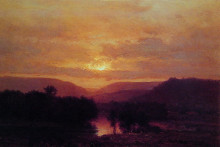 Картина "sunset" художника "иннесс джордж"