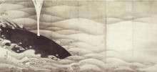 Картина "elephant and whale (diptych)" художника "ито дзякутю"