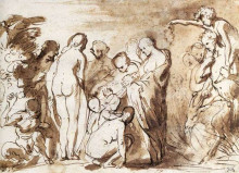 Репродукция картины "allegory of fertility" художника "йорданс якоб"
